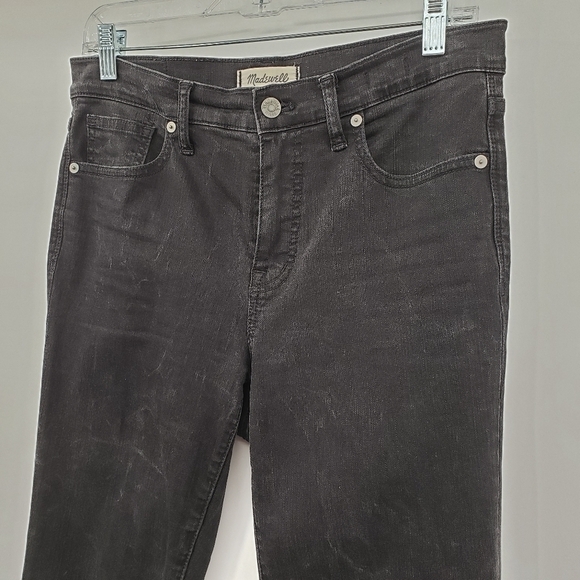 Madewell Tall 9" High-Rise Skinny Jeans in Lunar - Picture 4 of 10
